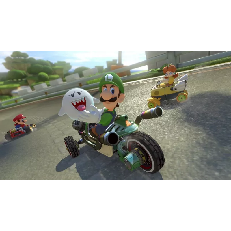 Nintendo Mario Kart 8 Deluxe Standard vokiečių, anglų, prancūzų, italų, japonų, olandų, portugalų, rusų Nintendo Switch