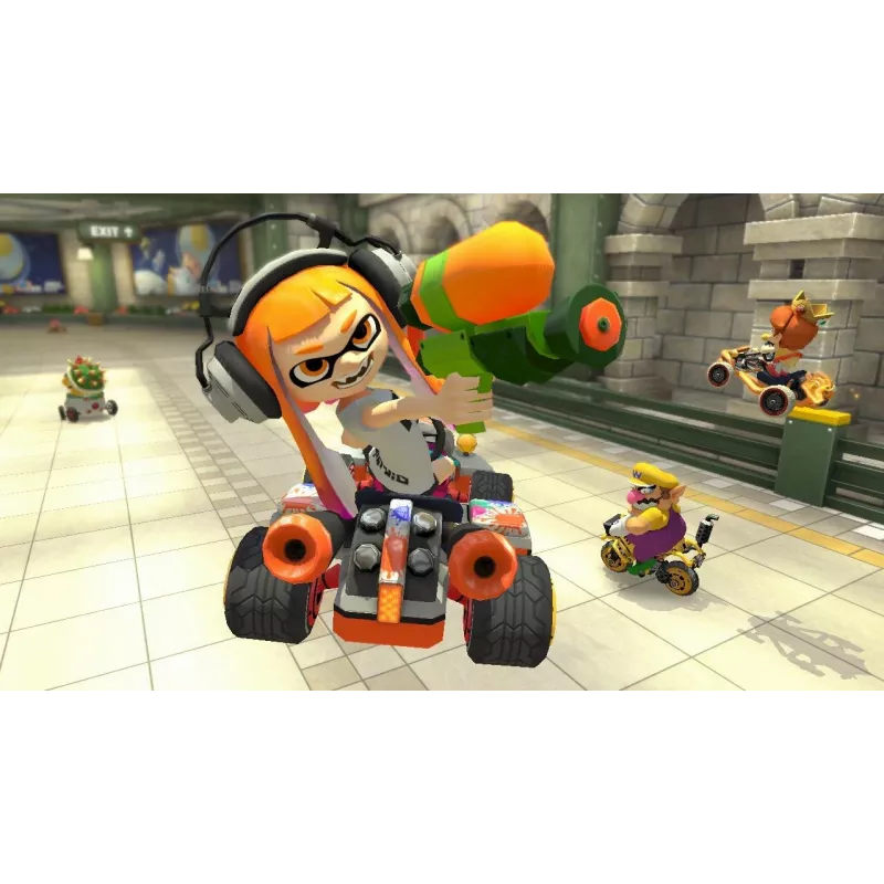 Nintendo Mario Kart 8 Deluxe Standard vokiečių, anglų, prancūzų, italų, japonų, olandų, portugalų, rusų Nintendo Switch
