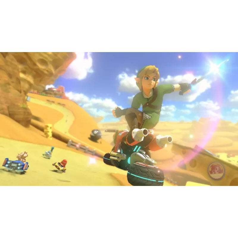 Nintendo Mario Kart 8 Deluxe Standard vokiečių, anglų, prancūzų, italų, japonų, olandų, portugalų, rusų Nintendo Switch