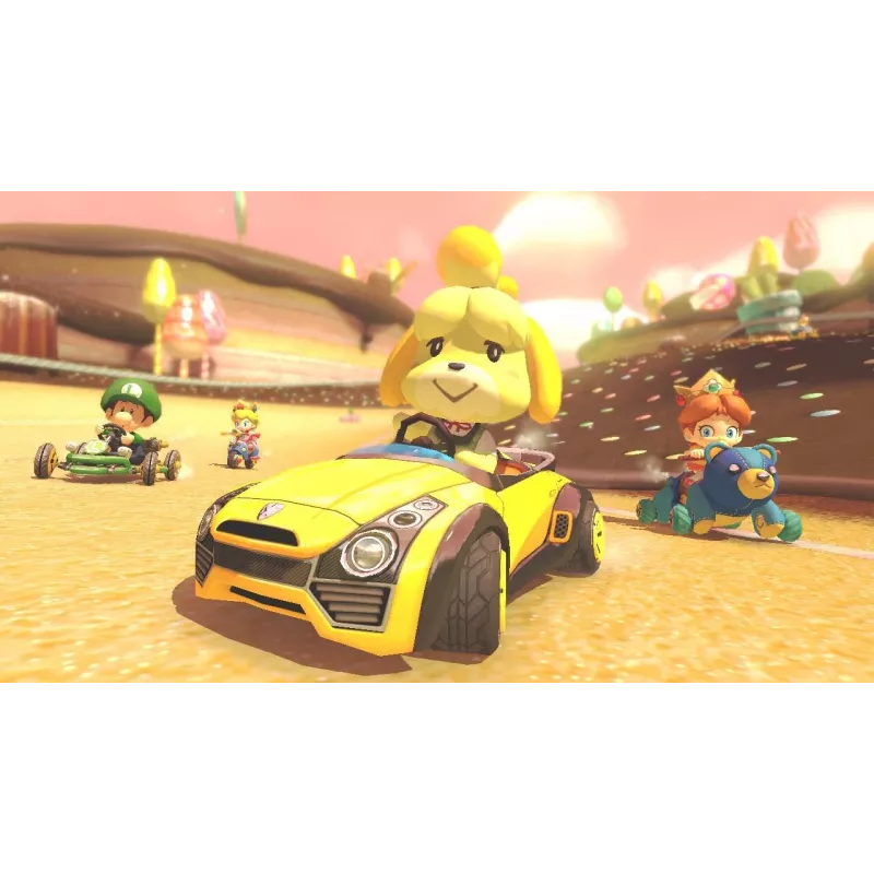 Nintendo Mario Kart 8 Deluxe Standard vokiečių, anglų, prancūzų, italų, japonų, olandų, portugalų, rusų Nintendo Switch