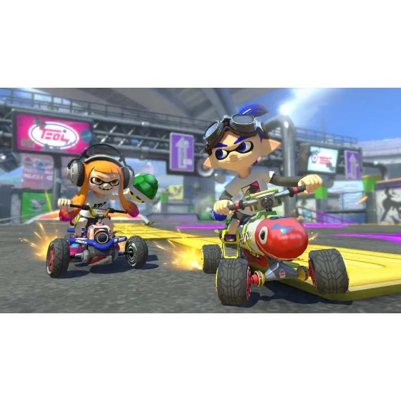 Nintendo Mario Kart 8 Deluxe Standard vokiečių, anglų, prancūzų, italų, japonų, olandų, portugalų, rusų Nintendo Switch