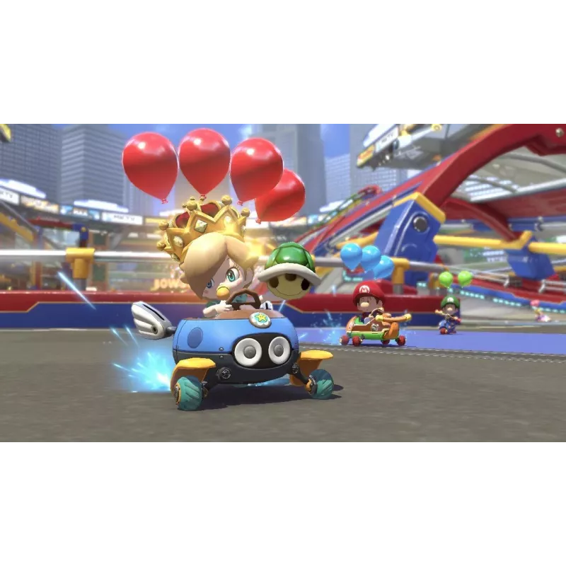 Nintendo Mario Kart 8 Deluxe Standard vokiečių, anglų, prancūzų, italų, japonų, olandų, portugalų, rusų Nintendo Switch