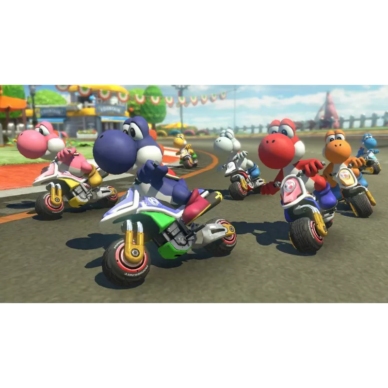 Nintendo Mario Kart 8 Deluxe Standard vokiečių, anglų, prancūzų, italų, japonų, olandų, portugalų, rusų Nintendo Switch