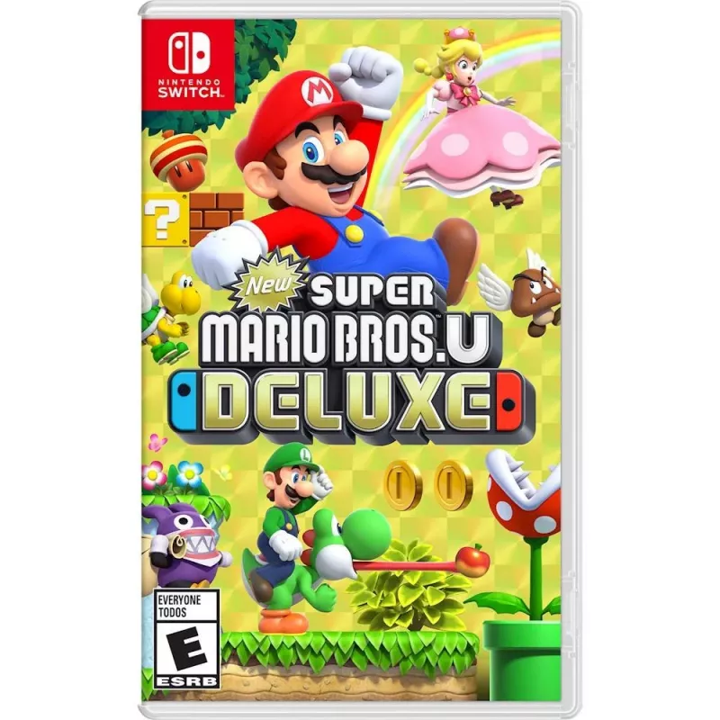 Nintendo New Super Mario Bros. U Deluxe, Switch vokiečių, anglų Nintendo Switch