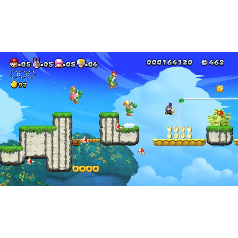 Nintendo New Super Mario Bros. U Deluxe, Switch vokiečių, anglų Nintendo Switch