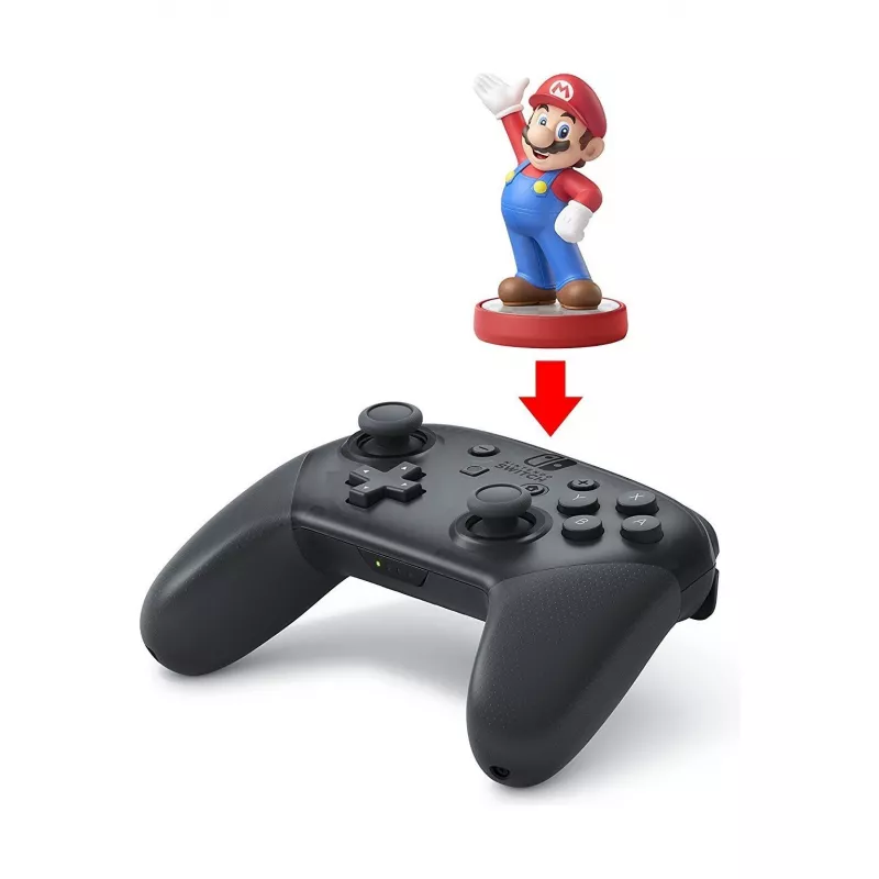 Nintendo Switch Pro valdiklis Juoda Bluetooth Gamepad Analogue / Digital Nintendo Switch, PC
