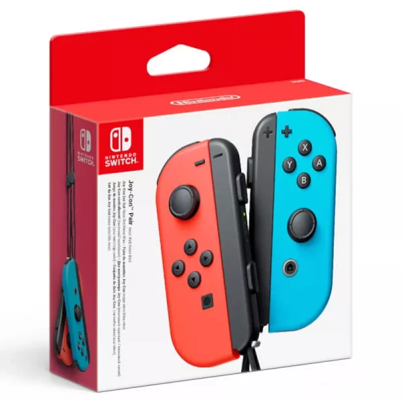 Nintendo Joy-Con mėlyna, raudona Bluetooth žaidimų pultas analoginis / skaitmeninis Nintendo Switch