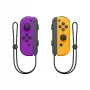 Žaidimų pultas NINTENDO Joy-Con belaidis Bluetooth, skirtas Nintendo Switch – juoda / oranžinė / violetinė, analoginis / skaitmeninis, D-pad