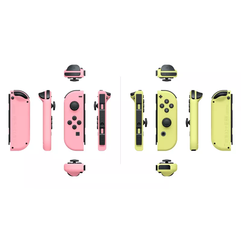 Nintendo 10011583 žaidimų valdiklis Pink, Geltona Bluetooth Gamepad Analogue / Digital Nintendo Switch, Nintendo Switch OLED