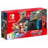 Nintendo Switch + Mario Kart 8 Deluxe nešiojamoji žaidimų konsolė 15,8 cm (6,2 colio) 32 GB jutiklinis ekranas Wi-Fi juoda, mėlyna, raudona