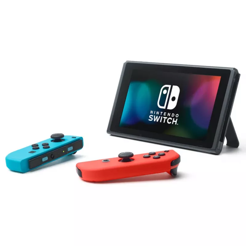 Nintendo Switch + Mario Kart 8 Deluxe nešiojamoji žaidimų konsolė 15,8 cm (6,2 colio) 32 GB jutiklinis ekranas Wi-Fi juoda, mėlyna, raudona