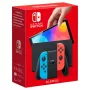 Nintendo Switch OLED, Nintendo Switch, NVIDIA Custom Tegra, mėlyna, raudona, analoginis / skaitmeninis, pradžios mygtukas, maitinimo mygtukas, mygtukai