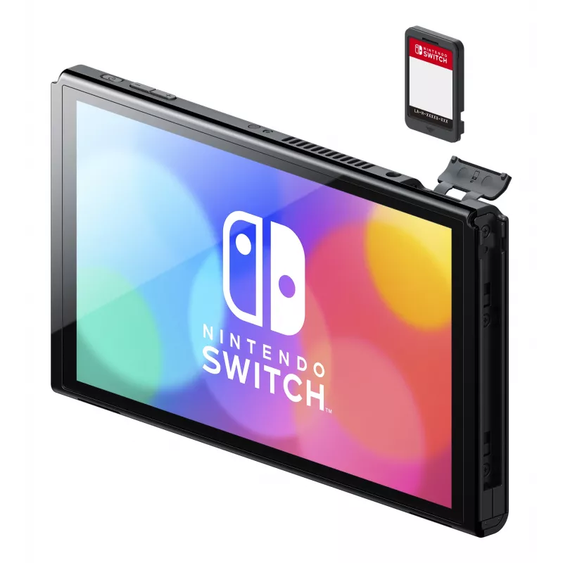 Nintendo Switch OLED, Nintendo Switch, NVIDIA Custom Tegra, mėlyna, raudona, analoginis / skaitmeninis, pradžios mygtukas, maitinimo mygtukas, mygtukai
