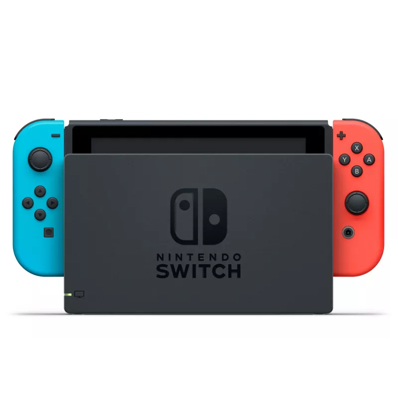 Nintendo Switch nešiojama žaidimų konsolė 15,8 cm (6,2 colio) 32 GB jutiklinis ekranas Wi-Fi mėlyna, pilka, raudona