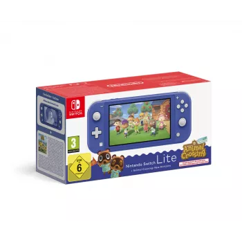 Nintendo Switch Animal Crossing nešiojama žaidimų konsolė 14 cm (5,5 col.) 32 GB jutiklinis ekranas Wi-Fi mėlyna