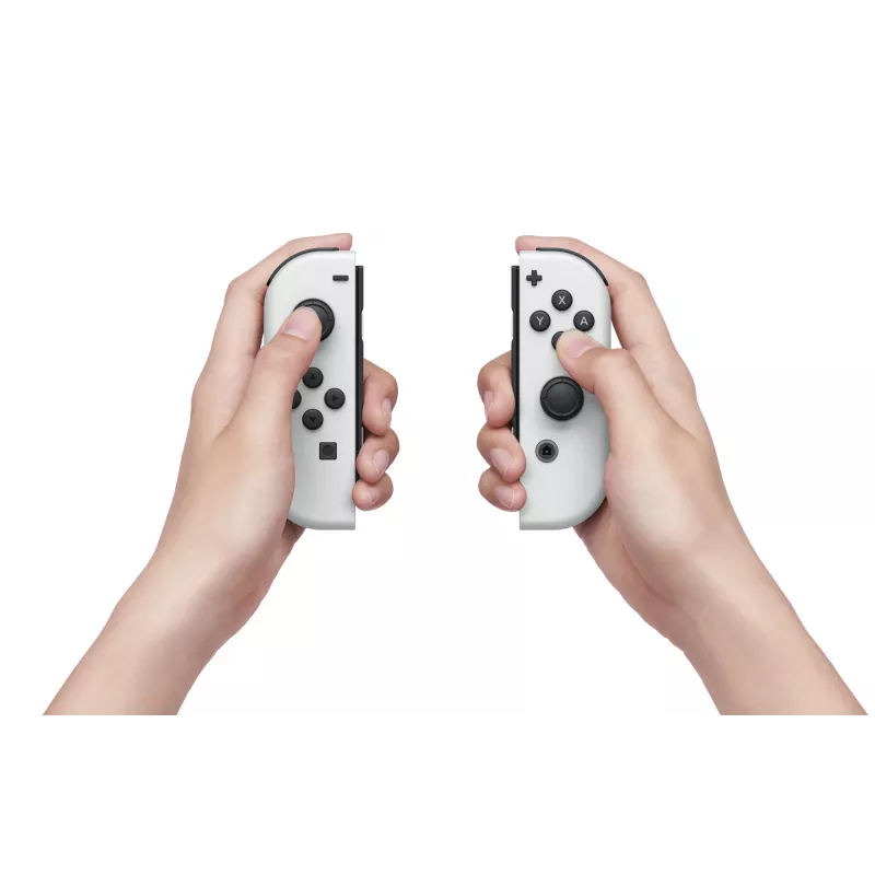 Nintendo Switch OLED nešiojamoji žaidimų konsolė 17,8 cm (7 col.) 64 GB jutiklinis ekranas Wi-Fi juoda, balta