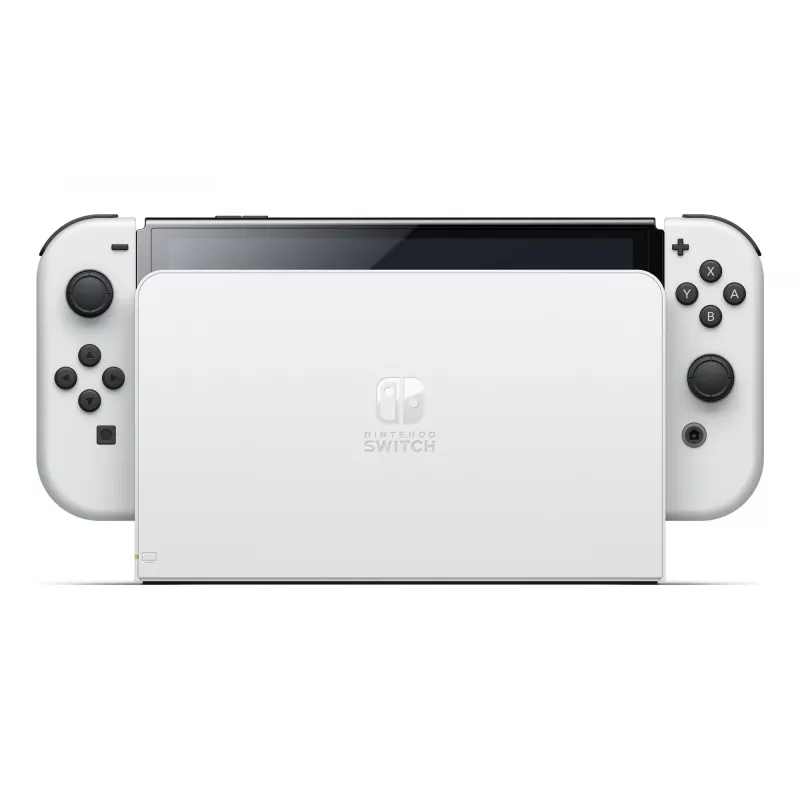 Nintendo Switch OLED nešiojamoji žaidimų konsolė 17,8 cm (7 col.) 64 GB jutiklinis ekranas Wi-Fi juoda, balta