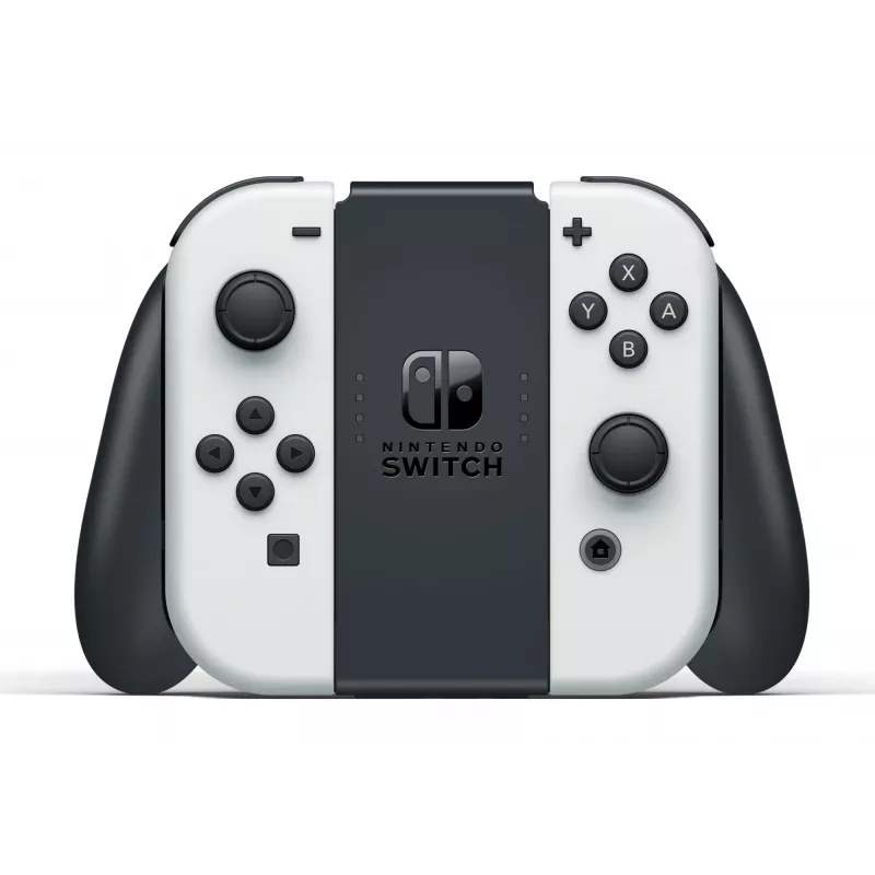 Nintendo Switch OLED nešiojamoji žaidimų konsolė 17,8 cm (7 col.) 64 GB jutiklinis ekranas Wi-Fi juoda, balta