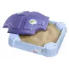 Little Tikes Bluey paplūdimio dienos smėlio dėžė, kvadratinė, plastikinė, mėlyna, smėlio dėžė