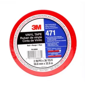3M 471 32,91 m vinilo raudona