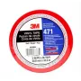 3M 471 32,91 m vinilo raudona