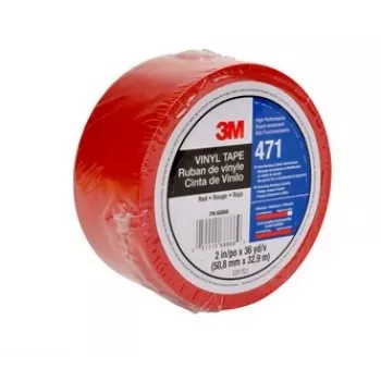 3M 471 32,91 m vinilo raudona
