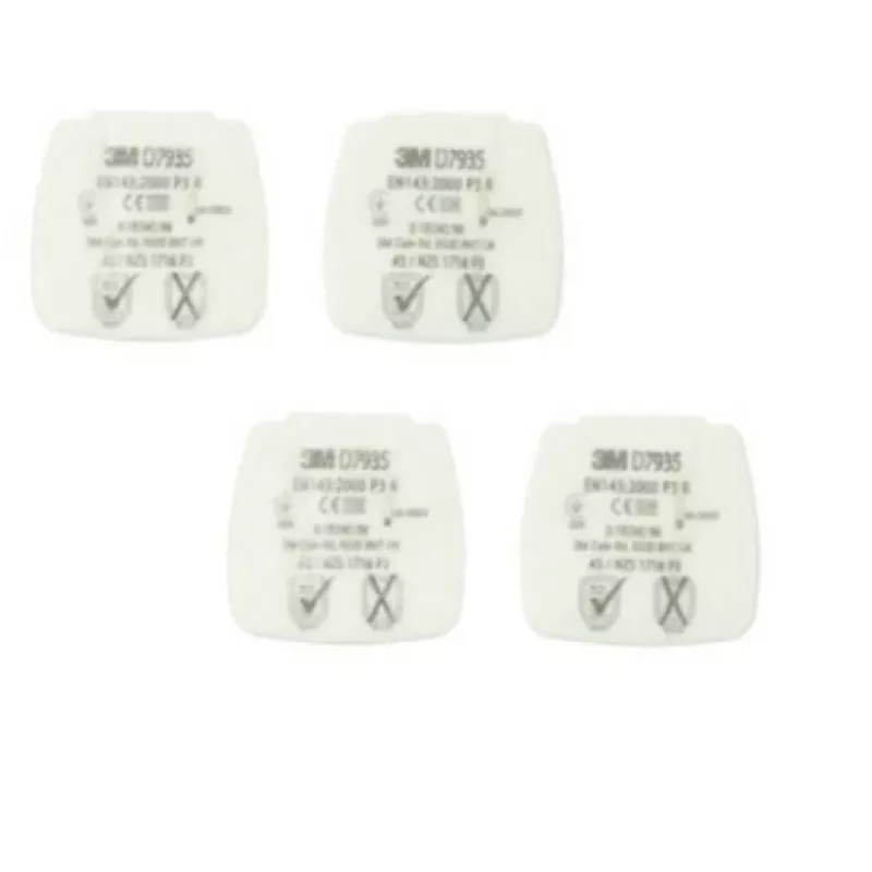 3M D7935 respiratorių priedas Kietųjų dalelių filtras 4 vnt.