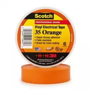 3M 35-Oranžinė-3/4, lizdinė pakuotė, UL, CSA, RoHS 2011/65/EU, 20,1 m, 0,1778 mm