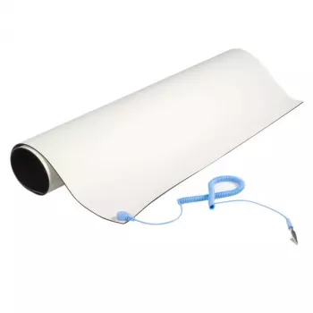 StarTech.com 24x27,5 col. smėlio spalvos stalinis antistatinis kilimėlis, Antistatinis grindų kilimėlis, Smėlio, 700 mm, 600 mm, 2 mm, 810 g