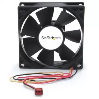 StarTech.com 80x25 mm dviejų rutulinių guolių kompiuterio korpuso ventiliatorius su TX3 jungtimi