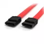 StarTech.com 36in SATA Serial ATA kabelis, 0,914 m, SATA III, SATA 7 kontaktų, SATA 7 kontaktų, moteriška/moteriška, raudona