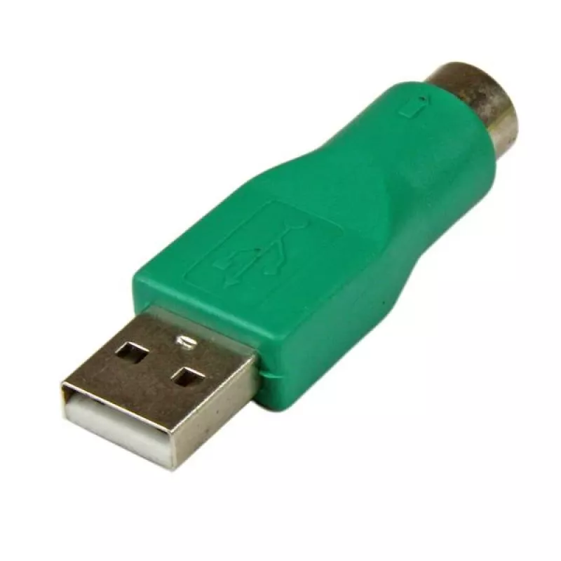 StarTech.com pakaitinis PS/2 pelės į USB adapteris – kištukas/lizdas, PS/2, USB, žalia