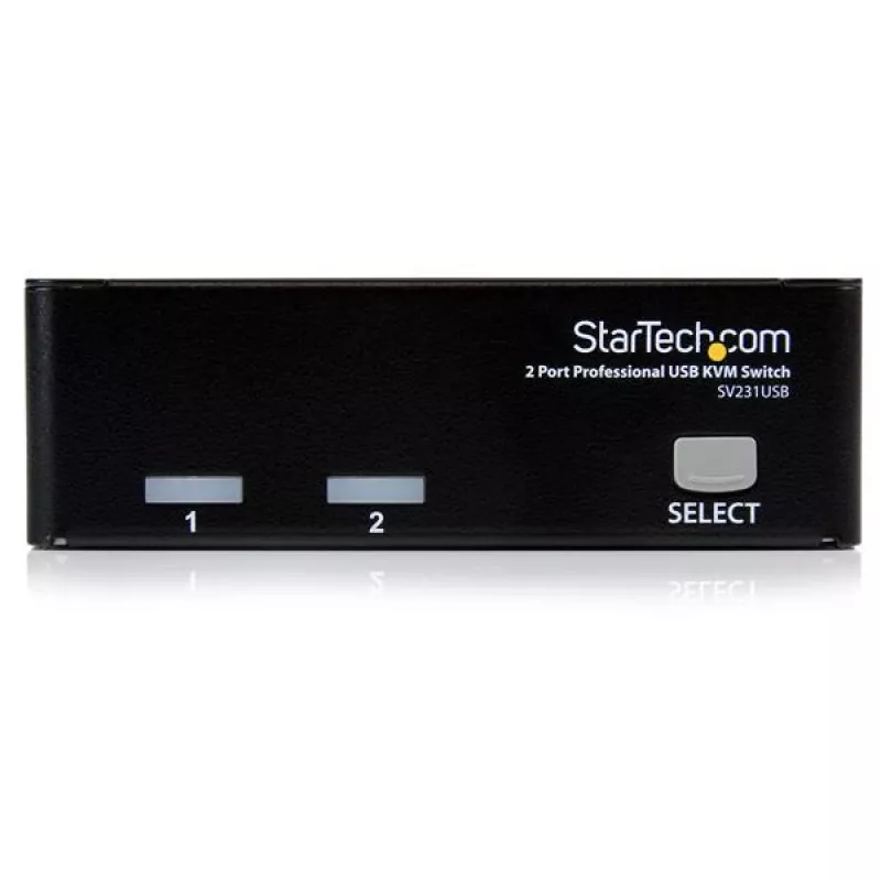 StarTech.com 2 prievadų profesionalus USB KVM jungiklio rinkinys su kabeliais