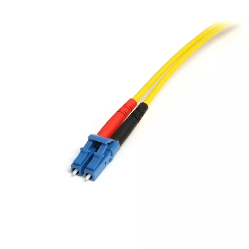 StarTech.com 1 m šviesolaidinis kabelis - vienmodis dvipusis 9/125 LSZH šviesolaidinis trumpiklis - LC/SC
