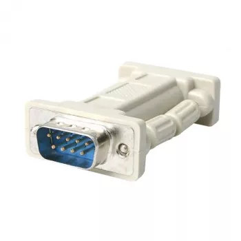 “StarTech.com DB9 RS232” serijinis null modemo adapteris - M/F, DB9, DB9, pilkas
