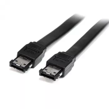 StarTech.com 3 pėdų ekranuotas išorinis eSATA laidas V/V, 0,9 m, eSATA, eSATA, eSATA, Vyriškas/Vyriškas, Juodas