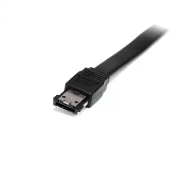 StarTech.com 3 pėdų ekranuotas išorinis eSATA laidas V/V, 0,9 m, eSATA, eSATA, eSATA, Vyriškas/Vyriškas, Juodas