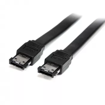 StarTech.com 6 ft ekranuotas išorinis eSATA laidas V/V, 1,8 m, eSATA, eSATA, eSATA, Vyr/Vyr, Juodas