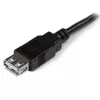 StarTech.com 6 colių USB 2.0 ilginimo adapterio laidas A į A – kištukas/lizdas