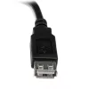 StarTech.com 6 colių USB 2.0 ilginimo adapterio laidas A į A – kištukas/lizdas