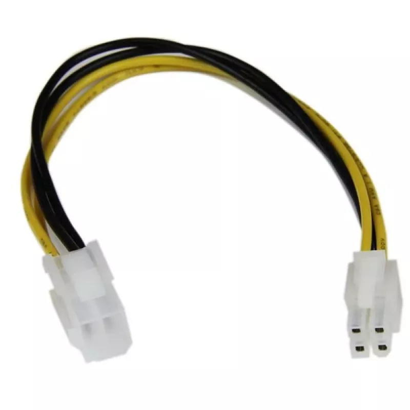 StarTech.com 8 colių ATX12V 4 kontaktų P4 procesoriaus maitinimo ilginamasis laidas – kištukas / lizdas