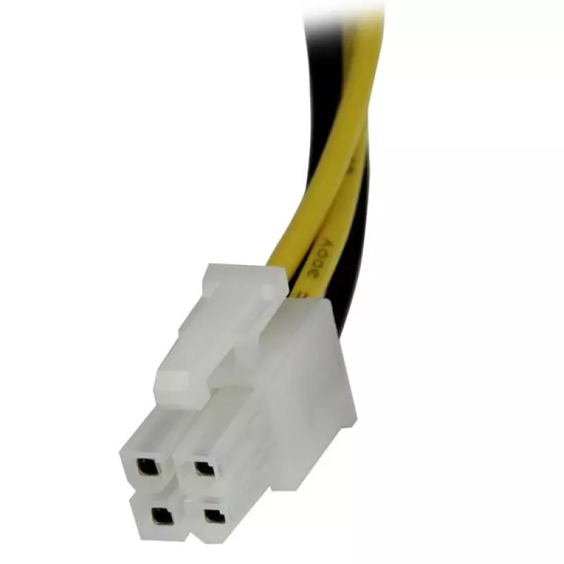 StarTech.com 8 colių ATX12V 4 kontaktų P4 procesoriaus maitinimo ilginamasis laidas – kištukas / lizdas