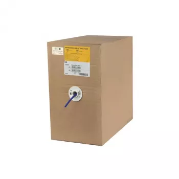 StarTech.com Masinis Cat6 Ethernet laidas - 304,9 m - Susuktas - CM įvertinimas, skirtas montuoti sienoje - Mėlynas