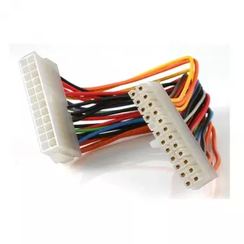 StarTech.com 8 colių 24 kontaktų ATX 2.01 maitinimo ilginimo laidas, ATX (24 kontaktų), ATX (24 kontaktų), 0,203 m, Kištukas, Lizdas, Tiesus
