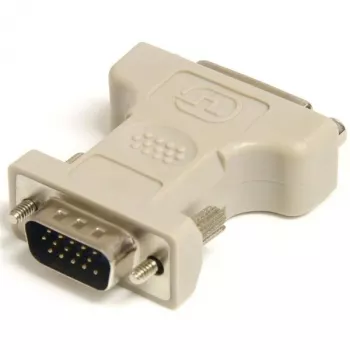 StarTech.com DVI į VGA kabelio adapteris - F/M, VGA, DVI-I, smėlio spalvos