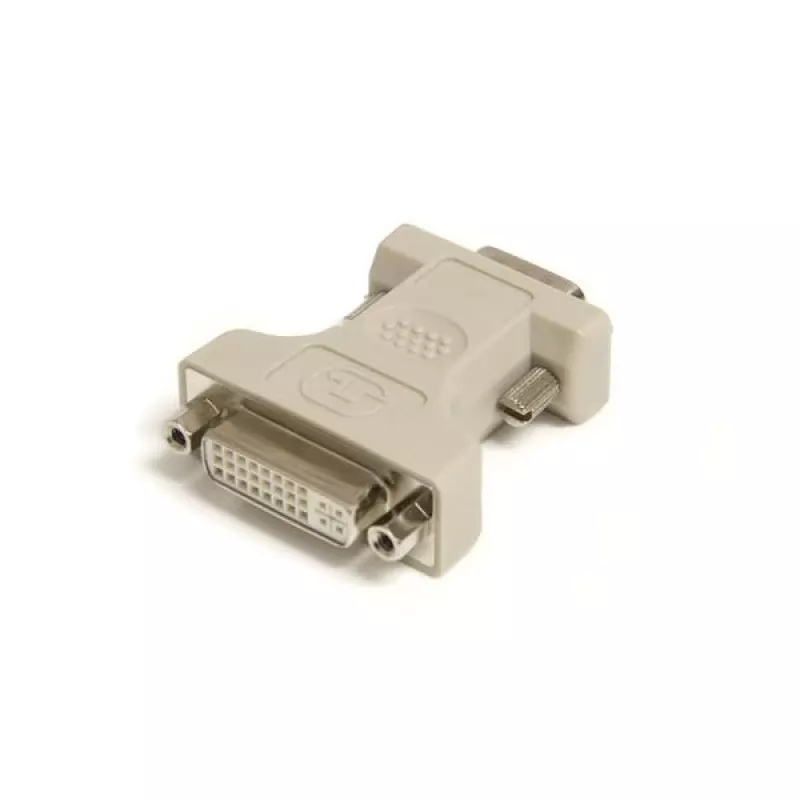 StarTech.com DVI į VGA kabelio adapteris - F/M, VGA, DVI-I, smėlio spalvos
