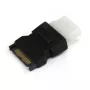 StarTech.com SATA į LP4 maitinimo laido adapteris, SATA (15 kontaktų), LP4 (4 kontaktų), juodas