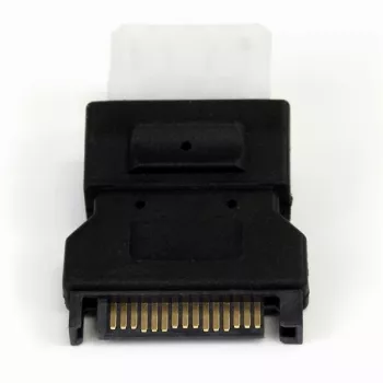 StarTech.com SATA į LP4 maitinimo laido adapteris, SATA (15 kontaktų), LP4 (4 kontaktų), juodas