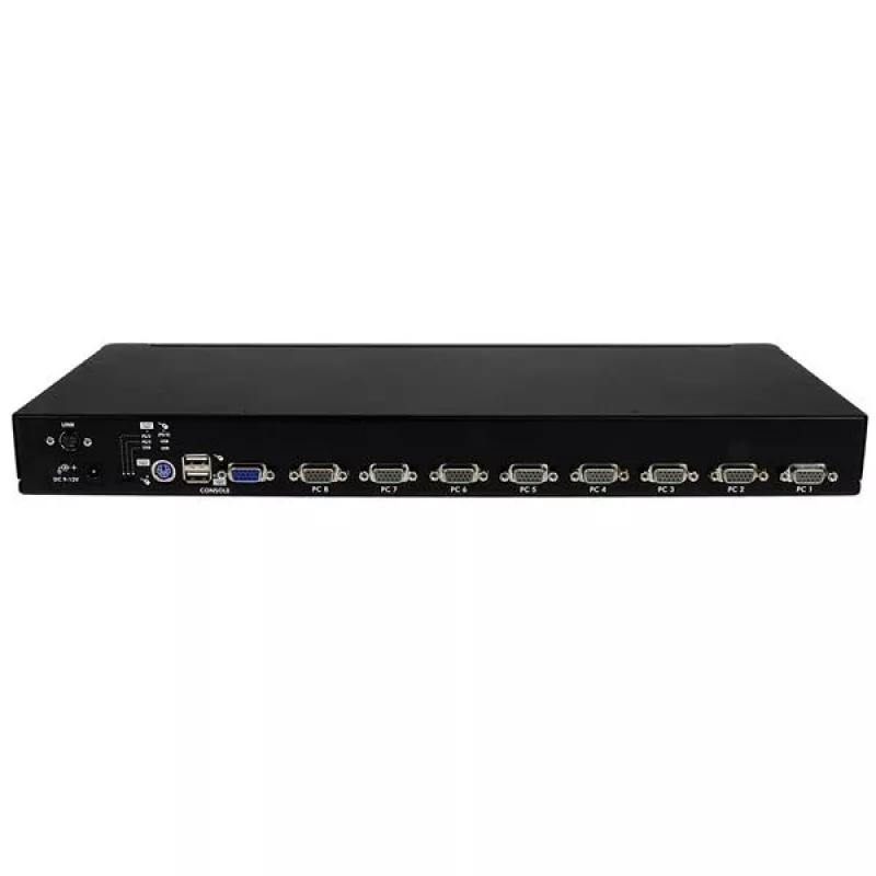 StarTech.com 8 prievadų 1U montuojamas į stovą USB/PS2 KVM jungiklis su OSD