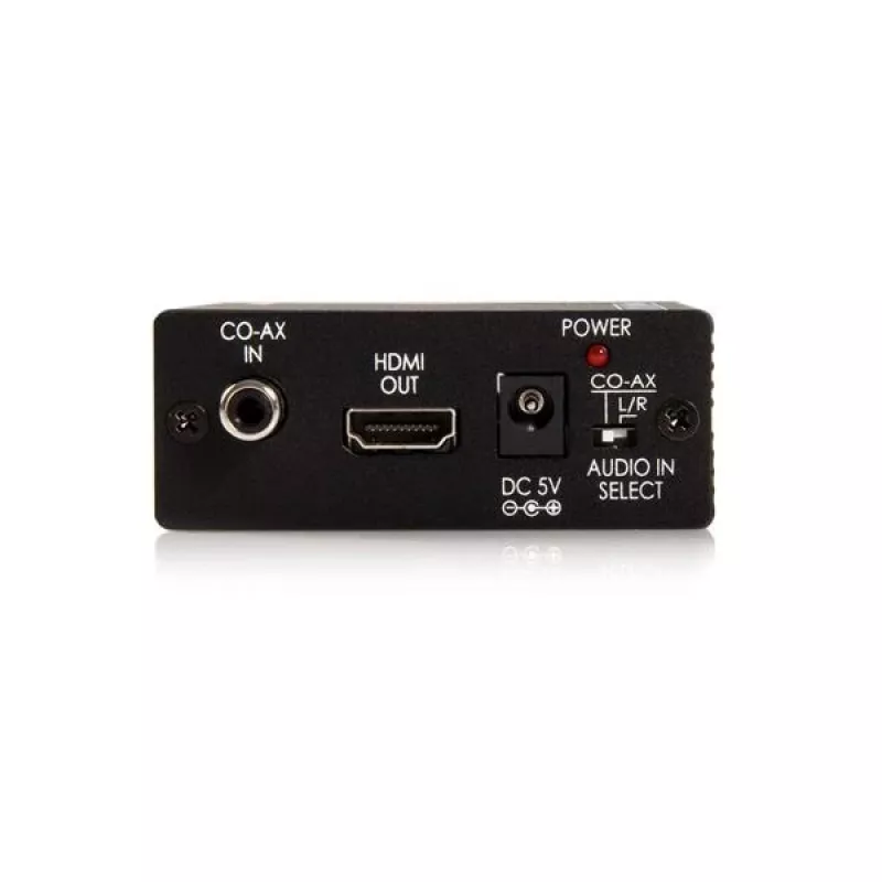 StarTech.com Component to HDMI Video Converter with Audio, Juoda, RoHS, CE, FCC, 1080p, HDMI, 5 V, 80 mm